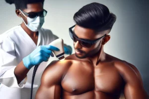 beneficios da depilação a laser para homens