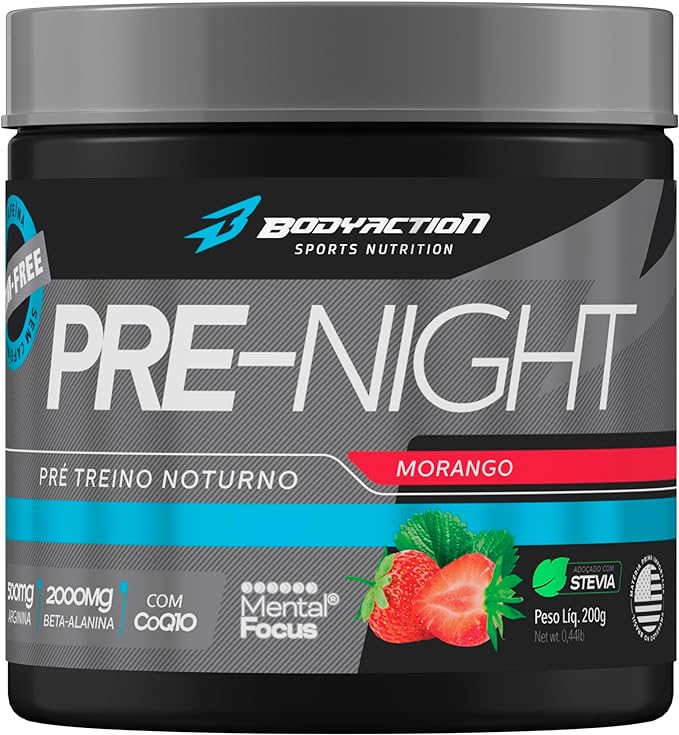 pre-night body action - pre treino para tomar a noite